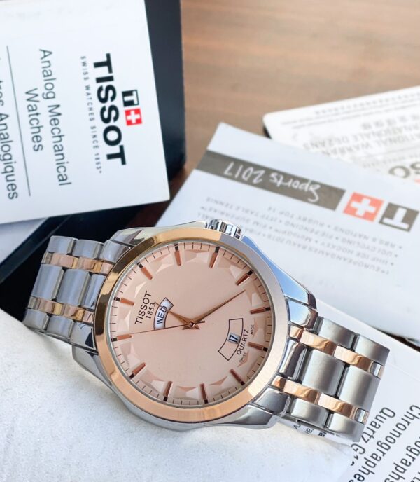 Tissot Day-Date Men's Watch: Classic Elegance with Modern Functionality - Image 3