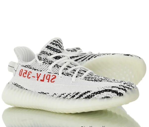 Adidas Yeezy 350 V2 "Zebra" - Men's Sneakers