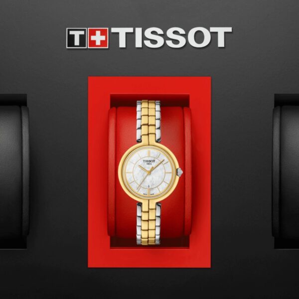 Tissot Flamingo Women's Premium Collection Quartz Watch: Elegant Sophistication with a Touch of Flair - Image 4