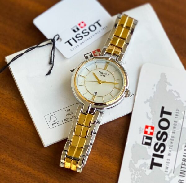 Tissot Flamingo Women's Premium Collection Quartz Watch: Elegant Sophistication with a Touch of Flair - Image 3