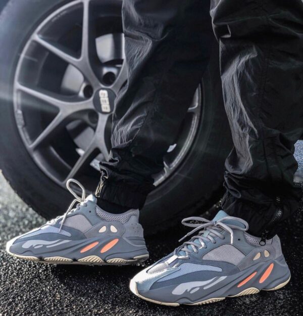 Adidas Yeezy 700 Wave Runner - Premium Leather Sneakers (Grey)