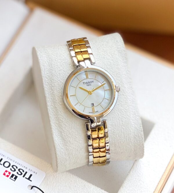 Tissot Flamingo Women's Premium Collection Quartz Watch: Elegant Sophistication with a Touch of Flair