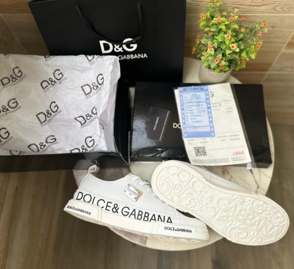 Dolce & Gabbana White Luxury Sneakers