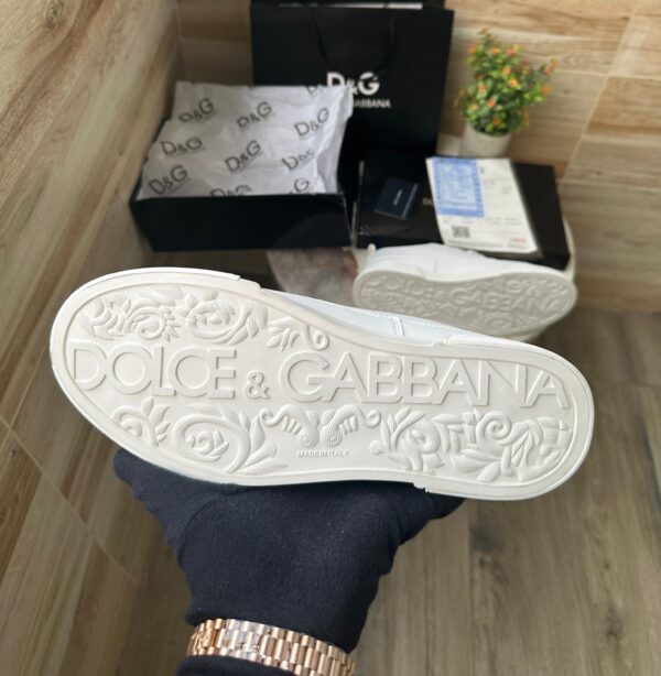 Dolce & Gabbana White Luxury Sneakers - Image 2