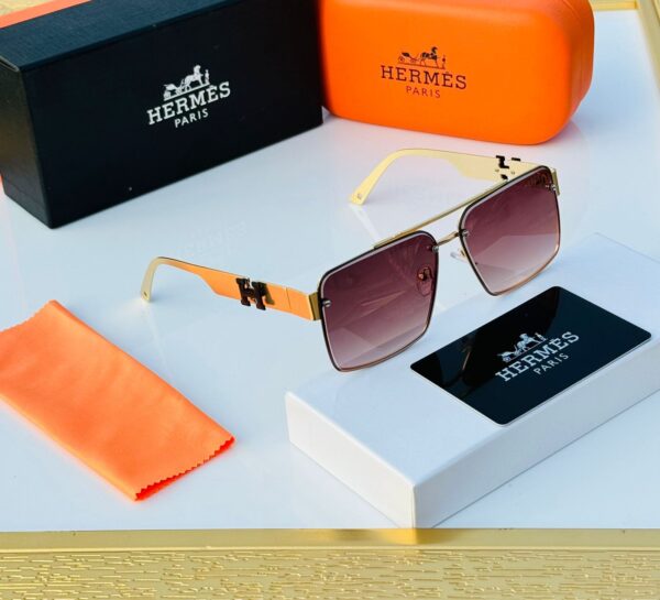 Hermès Paris Unisex Sunglasses – Premium Quality Frame & Timeless Design - Image 12