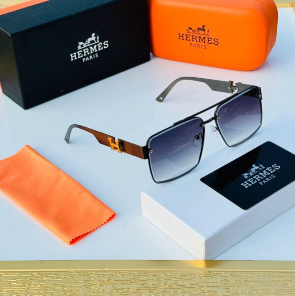 Hermès Paris Unisex Sunglasses – Premium Quality Frame & Timeless Design - Image 7