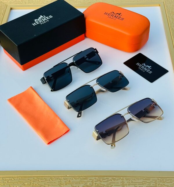 Hermès Paris Unisex Sunglasses – Premium Quality Frame & Timeless Design - Image 8